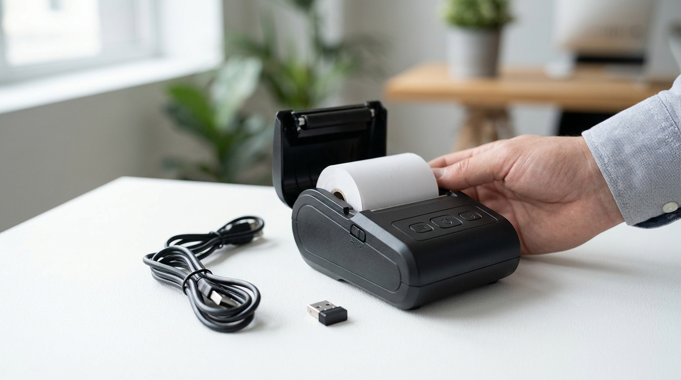 Xprinter XP-P501A Bluetooth 휴대용 영수증 프린터