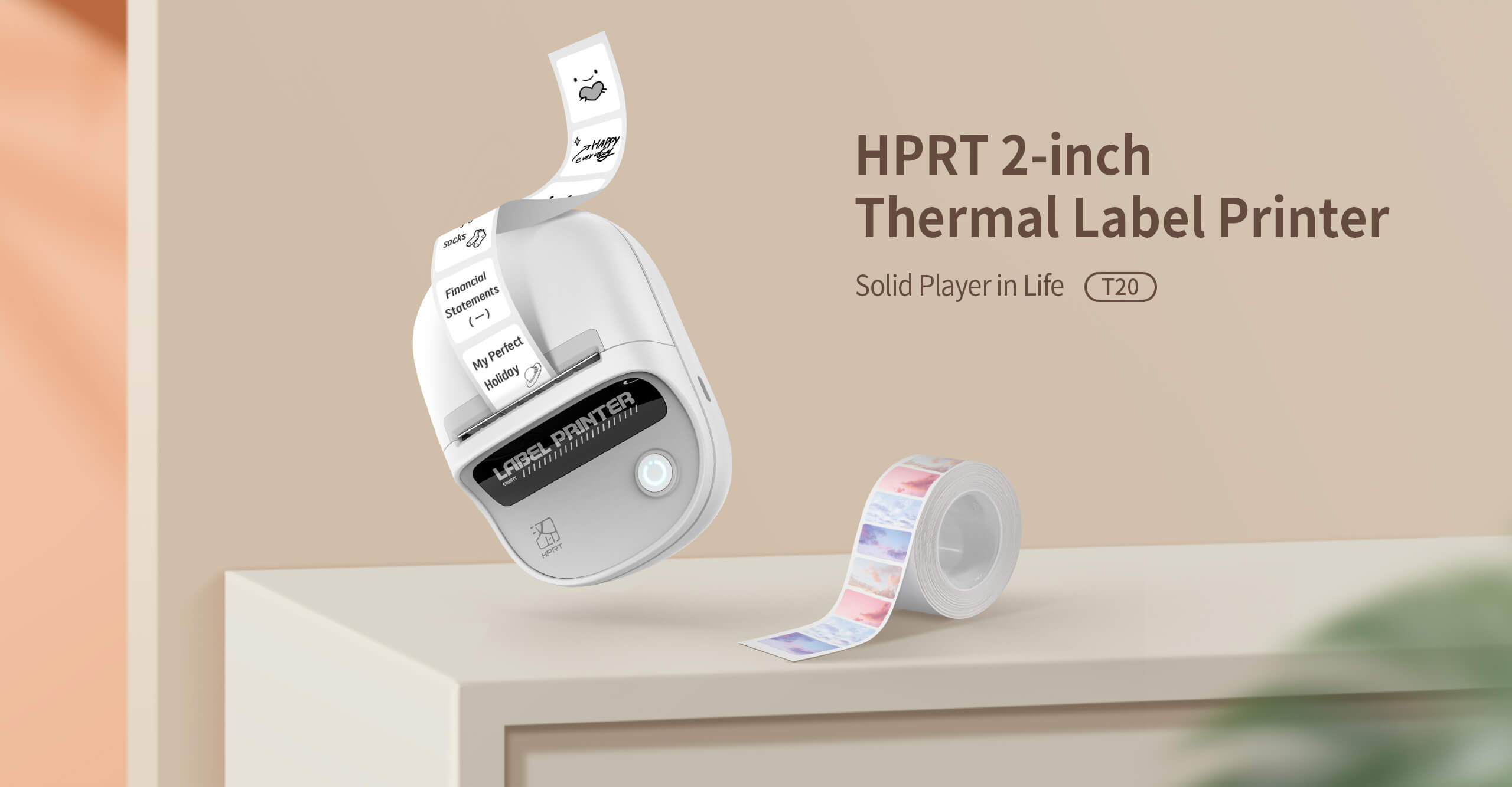 Máy in nhãn nhiệt HPRT T20 2 inch 6