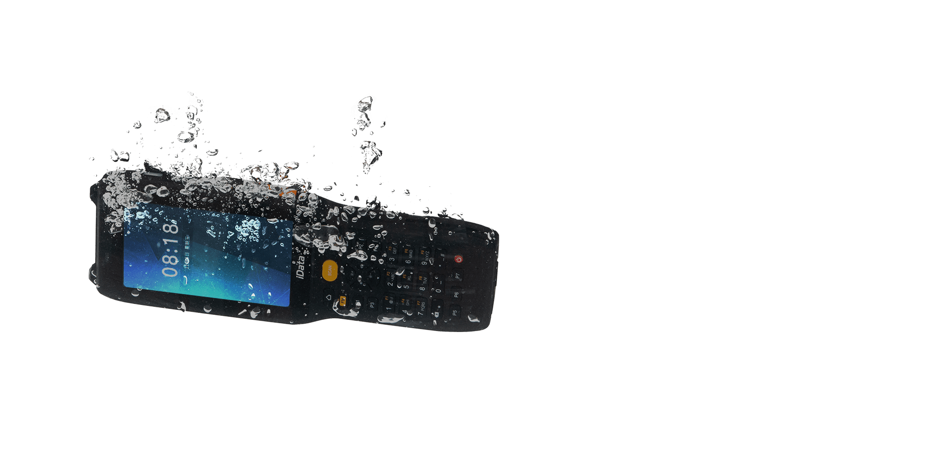 Máy PDA Android 12 iData K8 IP68 pin 6700mAh quét DPM 4