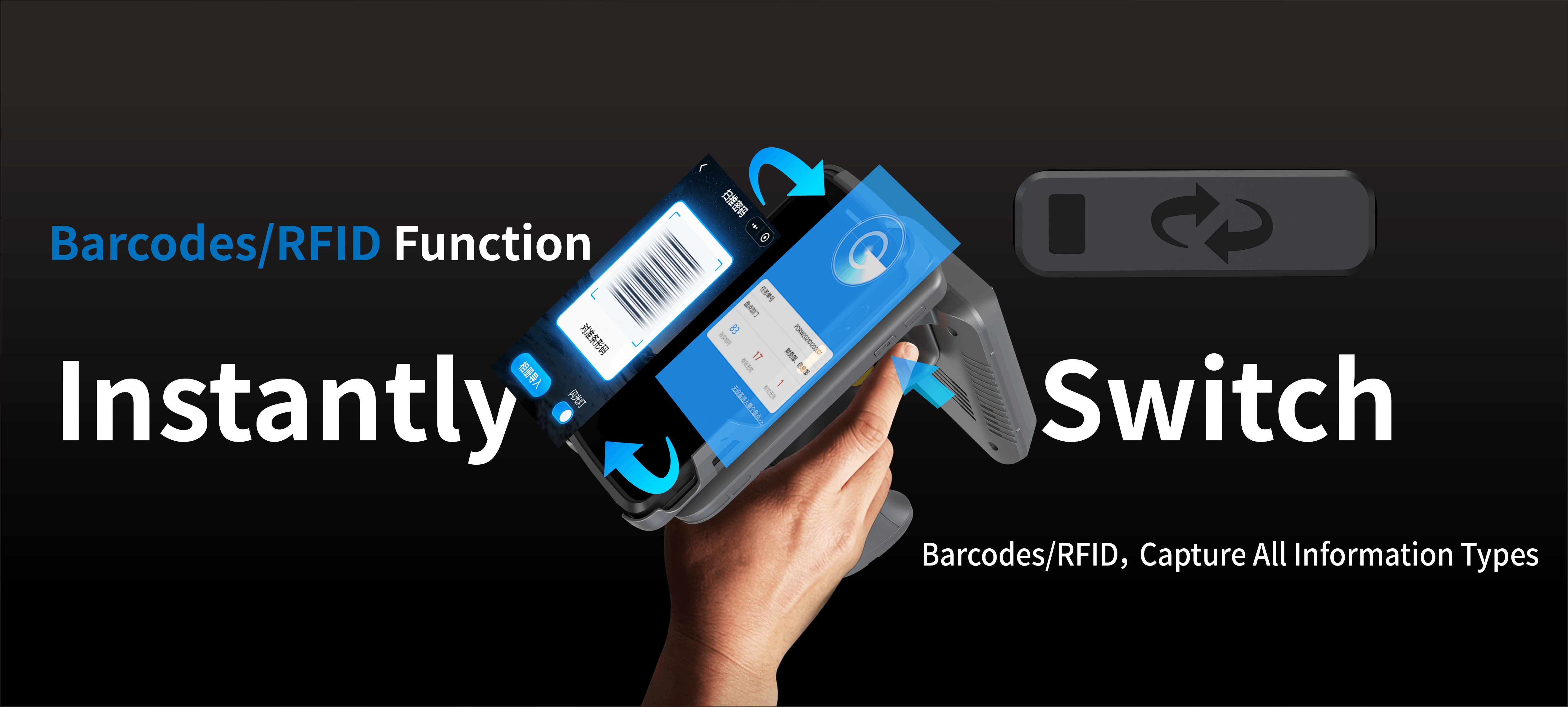 Máy đọc RFID cầm tay iData Q3000 - ảnh 2