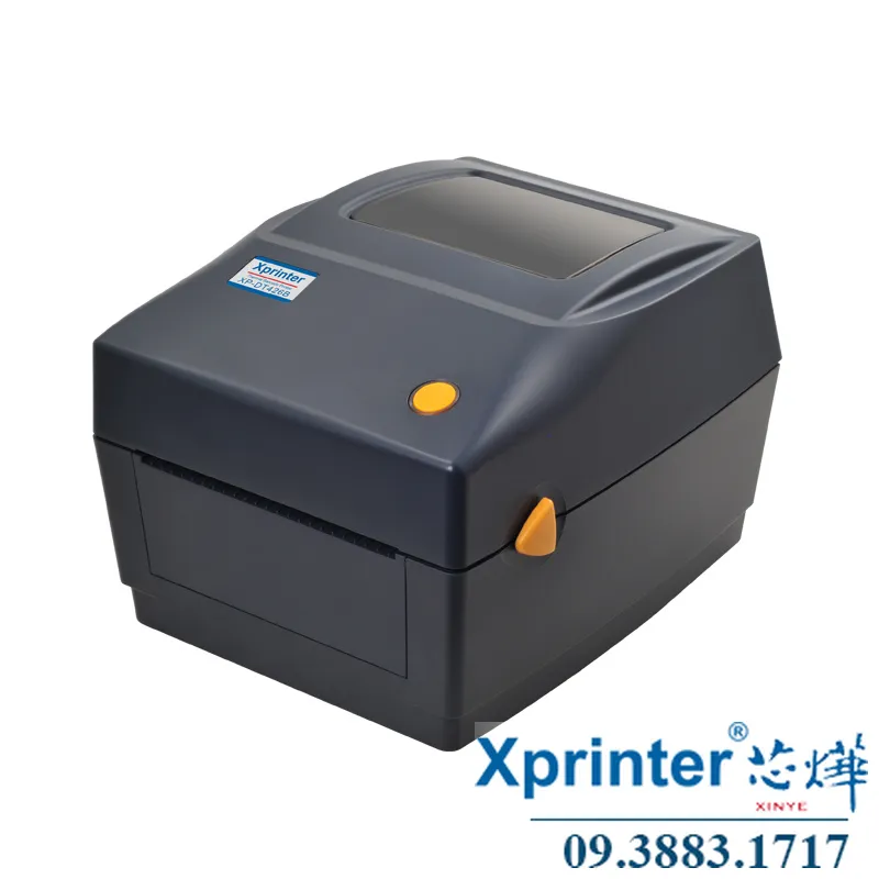 Máy in nhãn XP-DT426B: In nhiệt 203 DPI, tốc độ 152 mm/giây