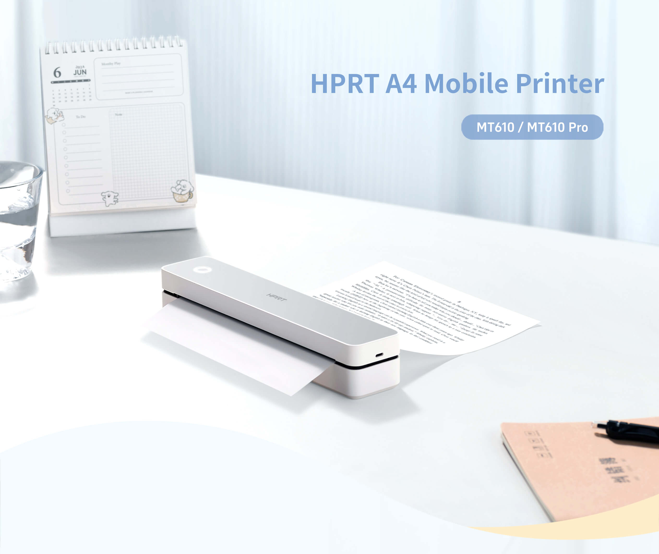 Máy in di động HPRT MT610 / MT610 Pro khổ A4 - ảnh 3