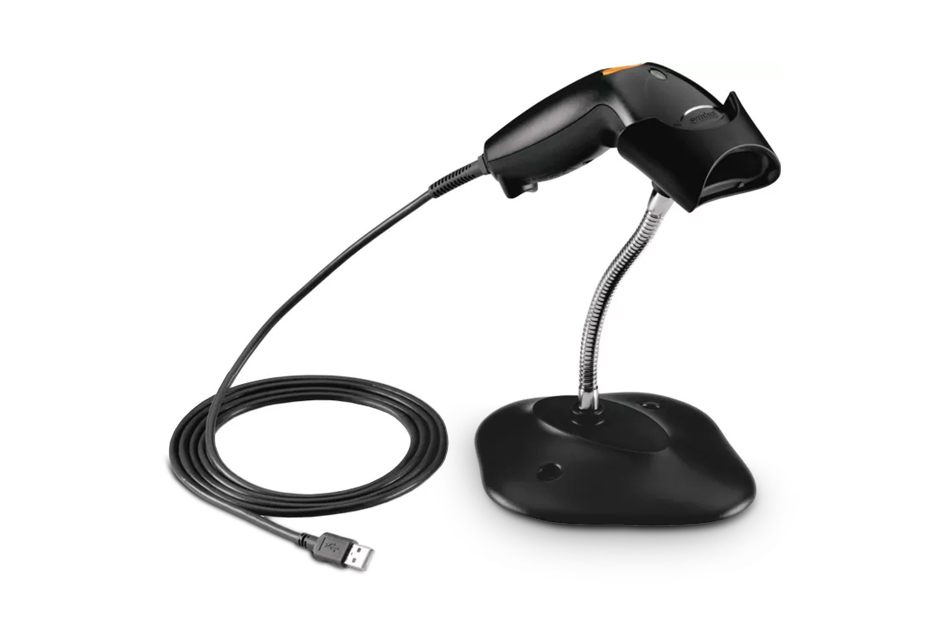 Zebra LS1203 Barcode Scanner — Corded 1D Scanner for POS - image 1