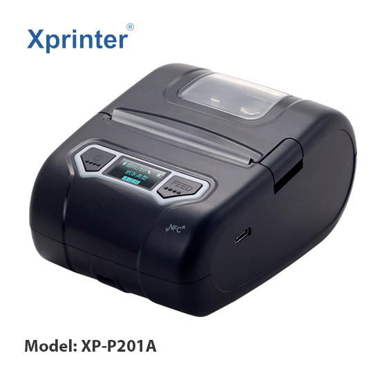 Máy in hóa đơn, tem nhãn di động Xprinter XP-P201A