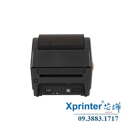 Máy in mã vạch Xprinter XP-480B tốc độ 152mm/s, đa dạng khổ giấy 6