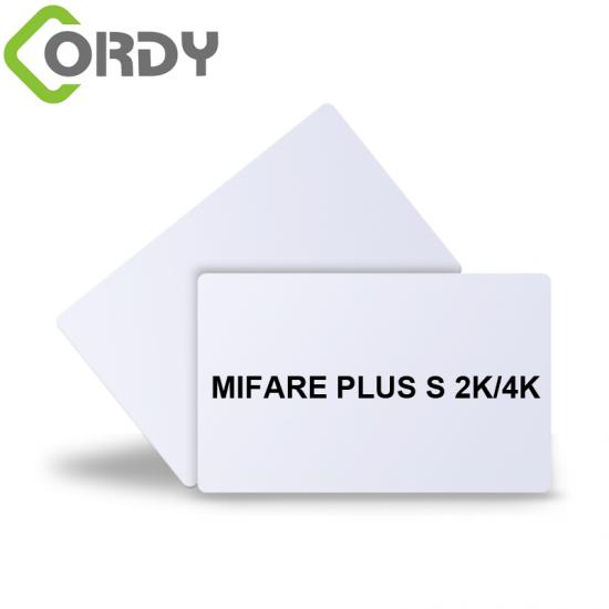 Mifare Plus S 2K/4K 카드 – NXP 칩 AES-128, ISO/IEC 14443-3