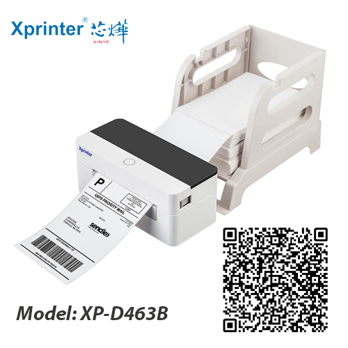 A6 Shipping Label Printer Xprinter XP-D463B – USB, 203dpi, 152mm/s 2