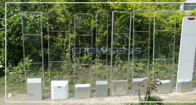 EAS ES003 RF 8.2MHz Anti-Theft Gate with 2 Acrylic Antenna Columns - image 1