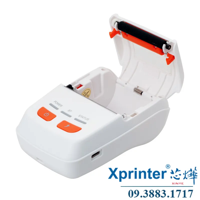 Máy in nhiệt di động Xprinter XP-P501A in 70mm/s, pin 1800mAh