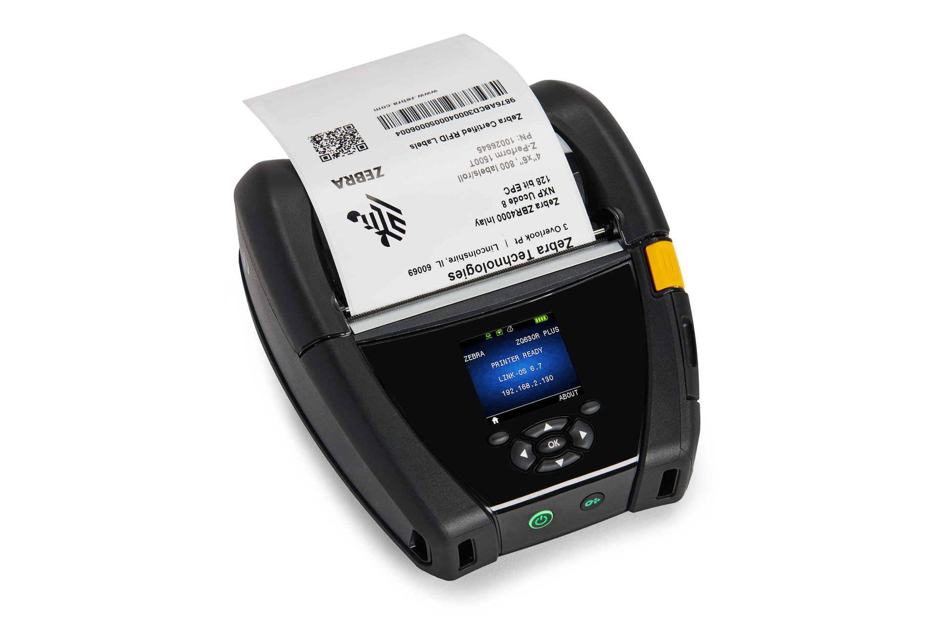 Máy in di động Zebra ZQ630R Plus RFID 4 inch 5