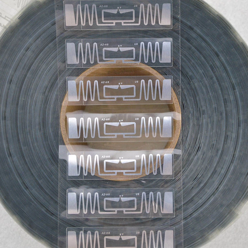 UHF RFID Wet Inlay ISO 18000-6C 860-960MHz 읽기 거리 1-7m - 이미지 2