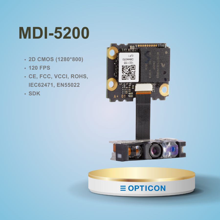 Mắt đọc mã vạch Opticon MDI-5200 – OEM Scan Engine 2D