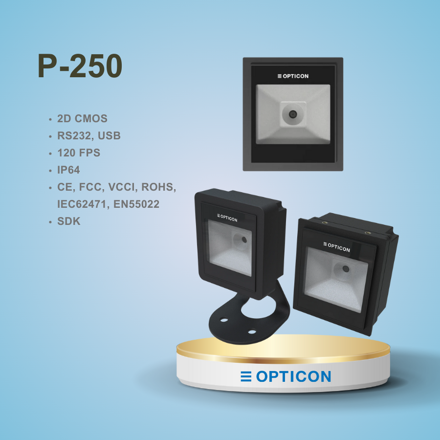산업용 바코드 스캐너 Opticon P-250