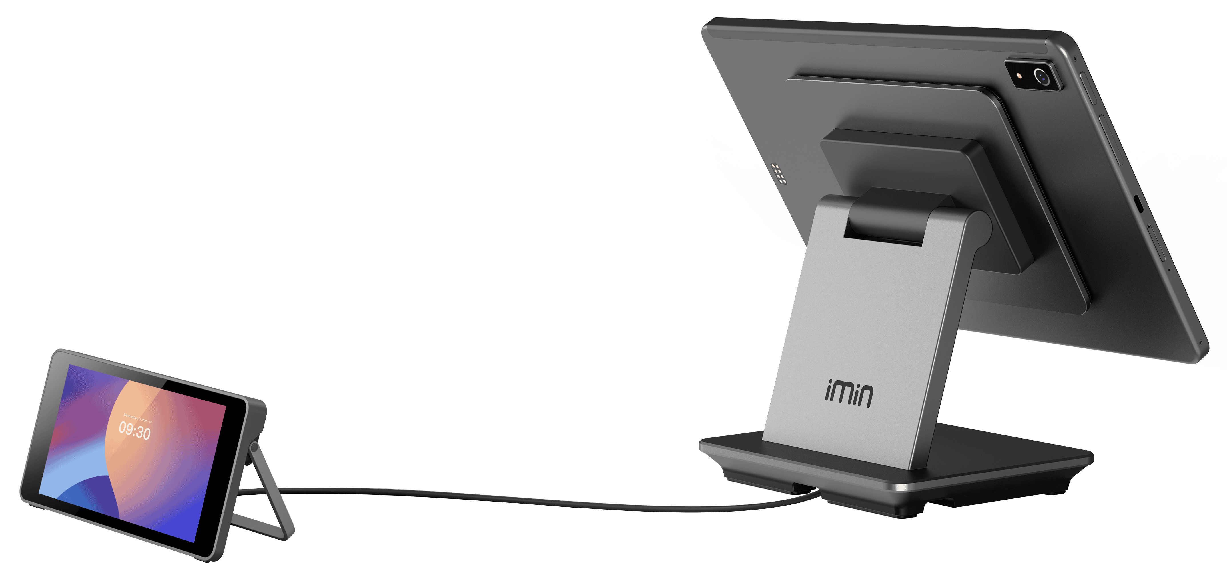 Máy POS Android 13 iMin Falcon 2 màn hình 10.95" 1920x1200