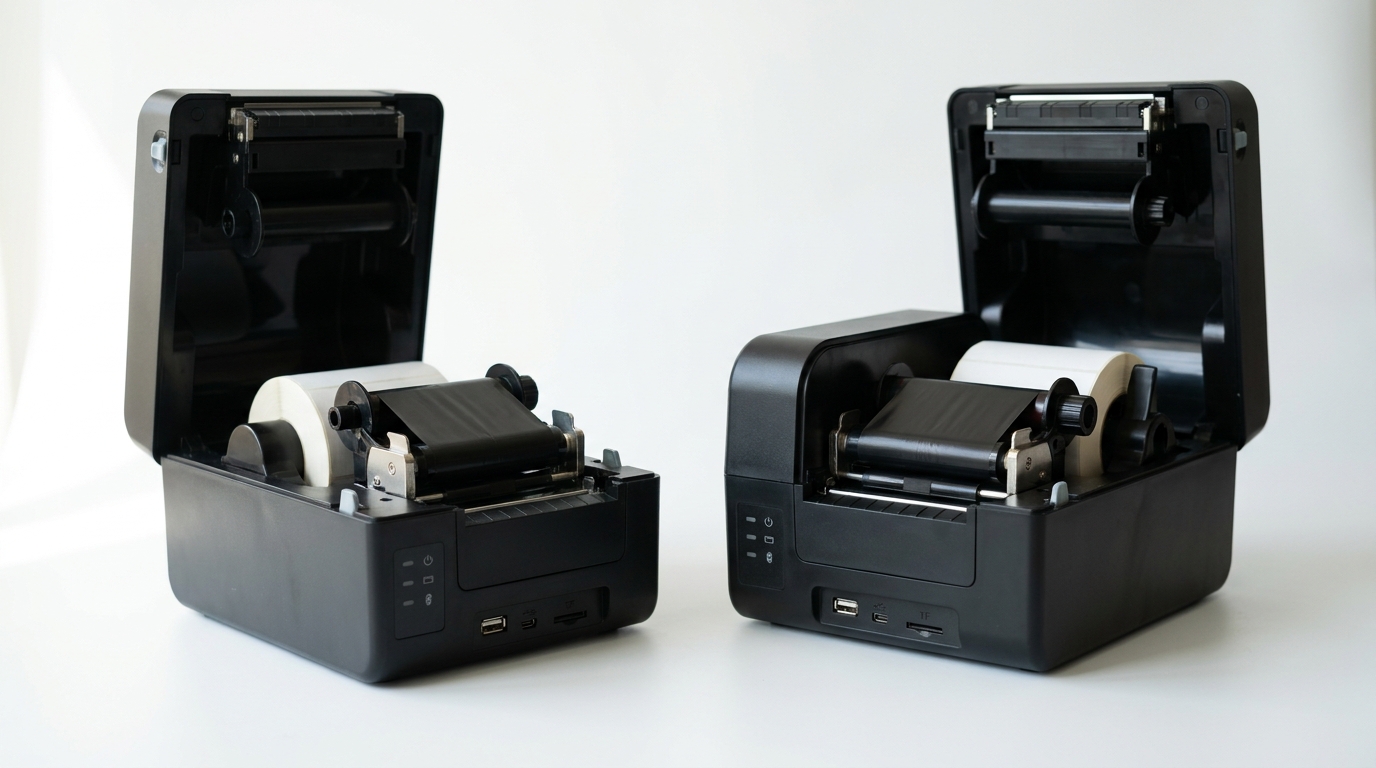 Xprinter XP-TT325B/XP-TT335B 바코드 프린터: 152mm/s 열전사 인쇄, microSD 지원