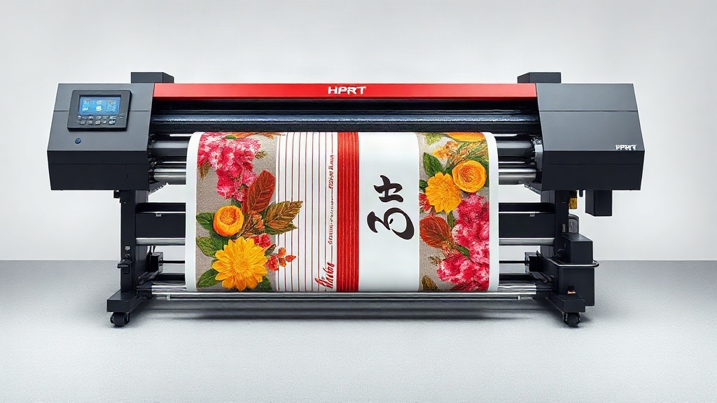 HPRT DA188SL POS Digital Textile Printer — Visual Positioning, Kyocera 16 pcs Printheads