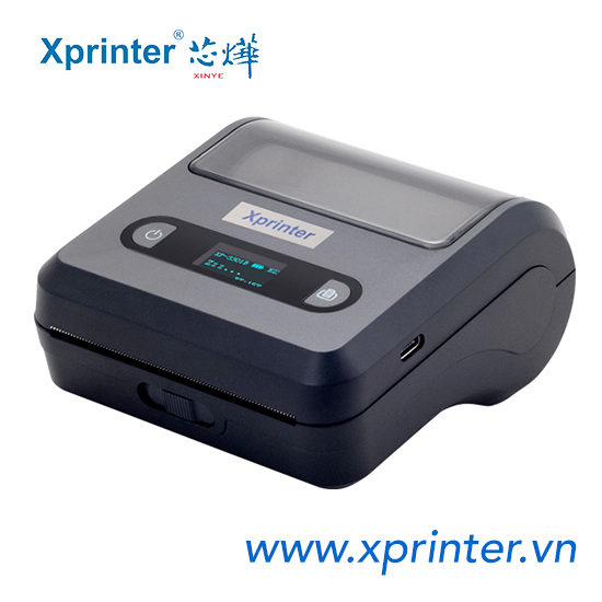 Máy In Nhiệt Di Động XP-P502A XP-POS - Pin Rời, USB + Bluetooth 5