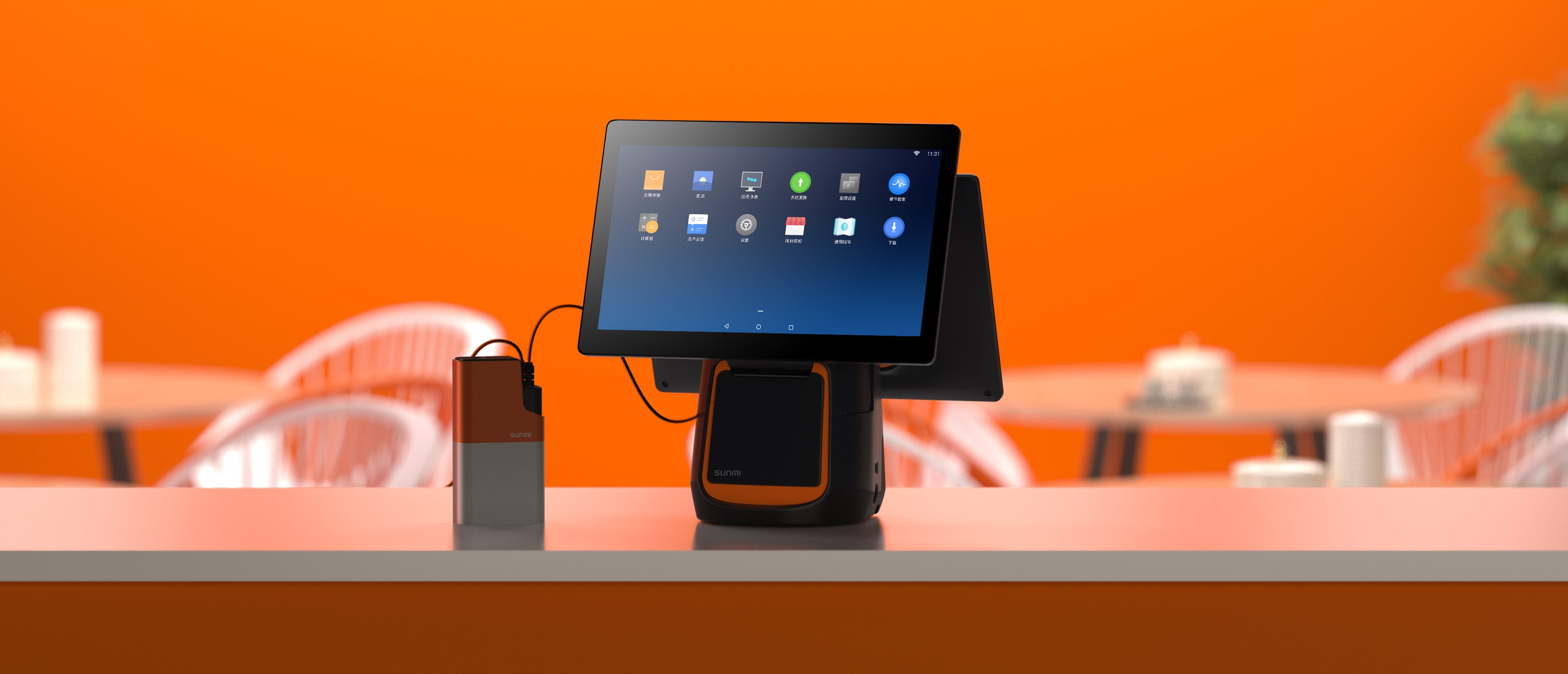 Sunmi POS Backup Battery — UPS 45Wh/90Wh for POS Terminals - image 1