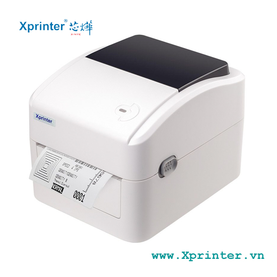 Máy in mã vạch Xprinter XP-420B tốc độ 152mm/s, in nhiệt trực tiếp 4