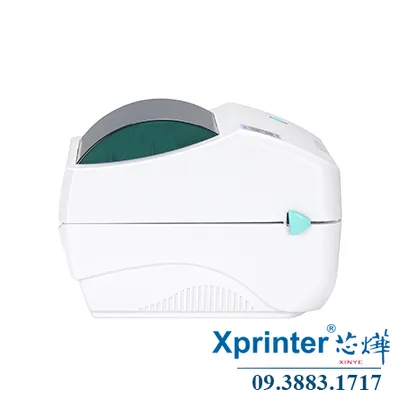 Máy in mã vạch Xprinter XP-450B: tốc độ 152mm/s, khổ in 108mm, in nhiệt trực tiếp 4