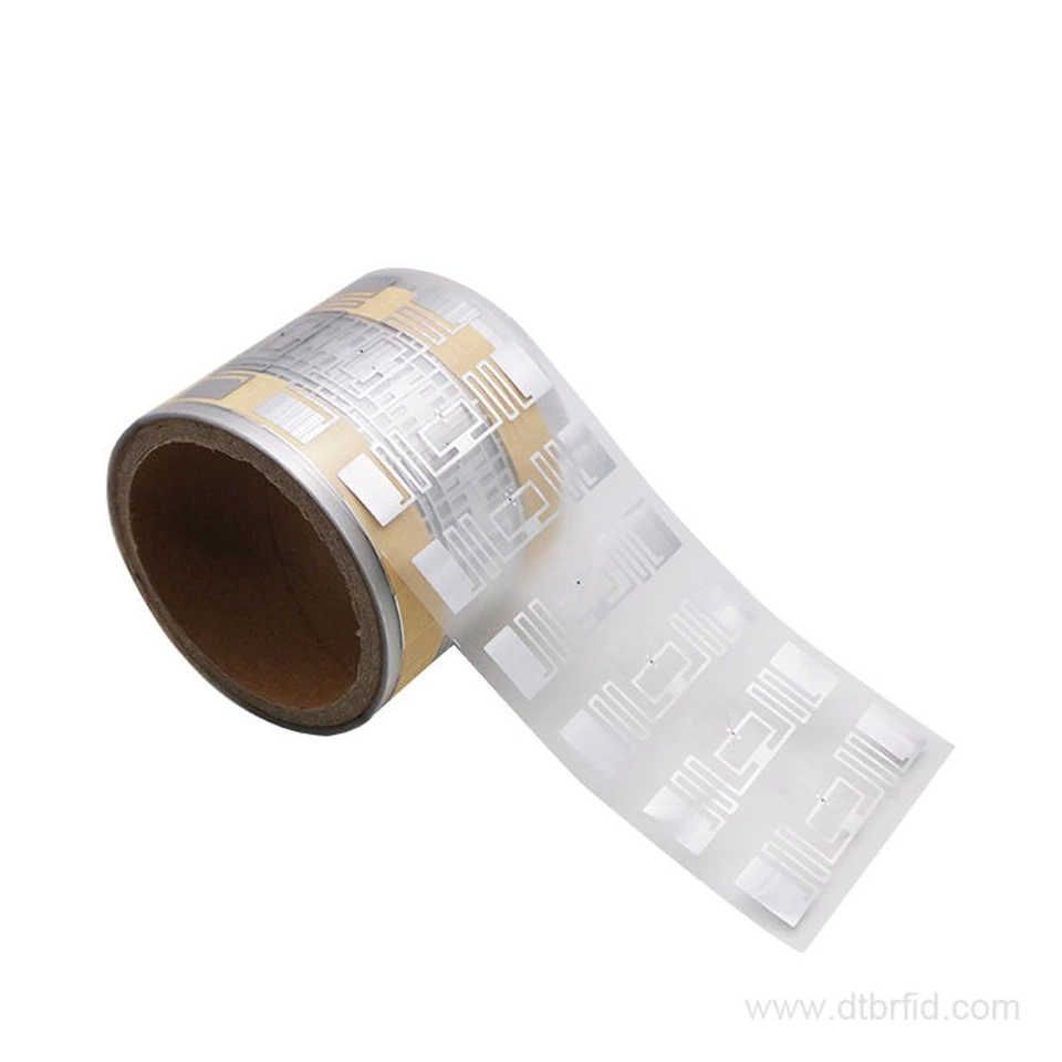 DTB 可重写防水 Monza R6 RFID UHF 标签 UHF 湿式 Inlay - 图片 1