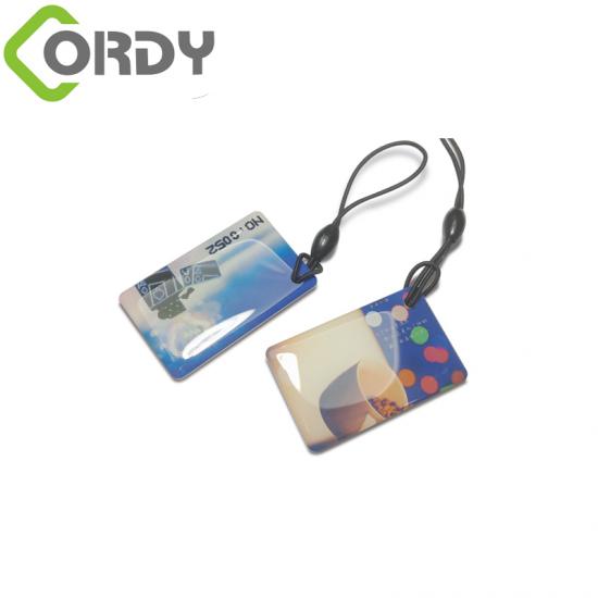 Thẻ khóa RFID Epoxy MIFARE Classic EV1 1K kèm dây đeo