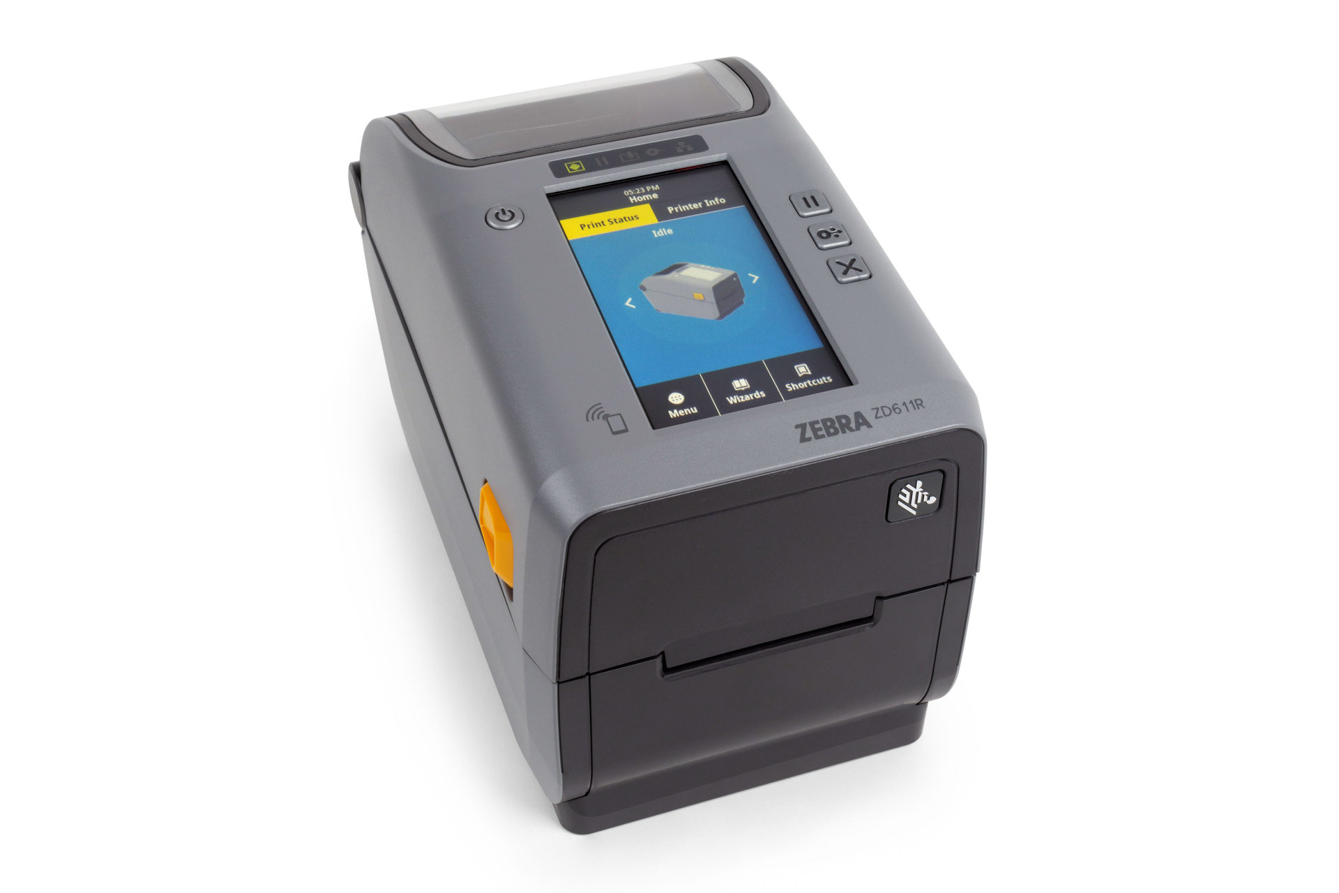 Máy in RFID nhiệt chuyển nhiệt để bàn cao cấp Zebra ZD611R 2 inch 2