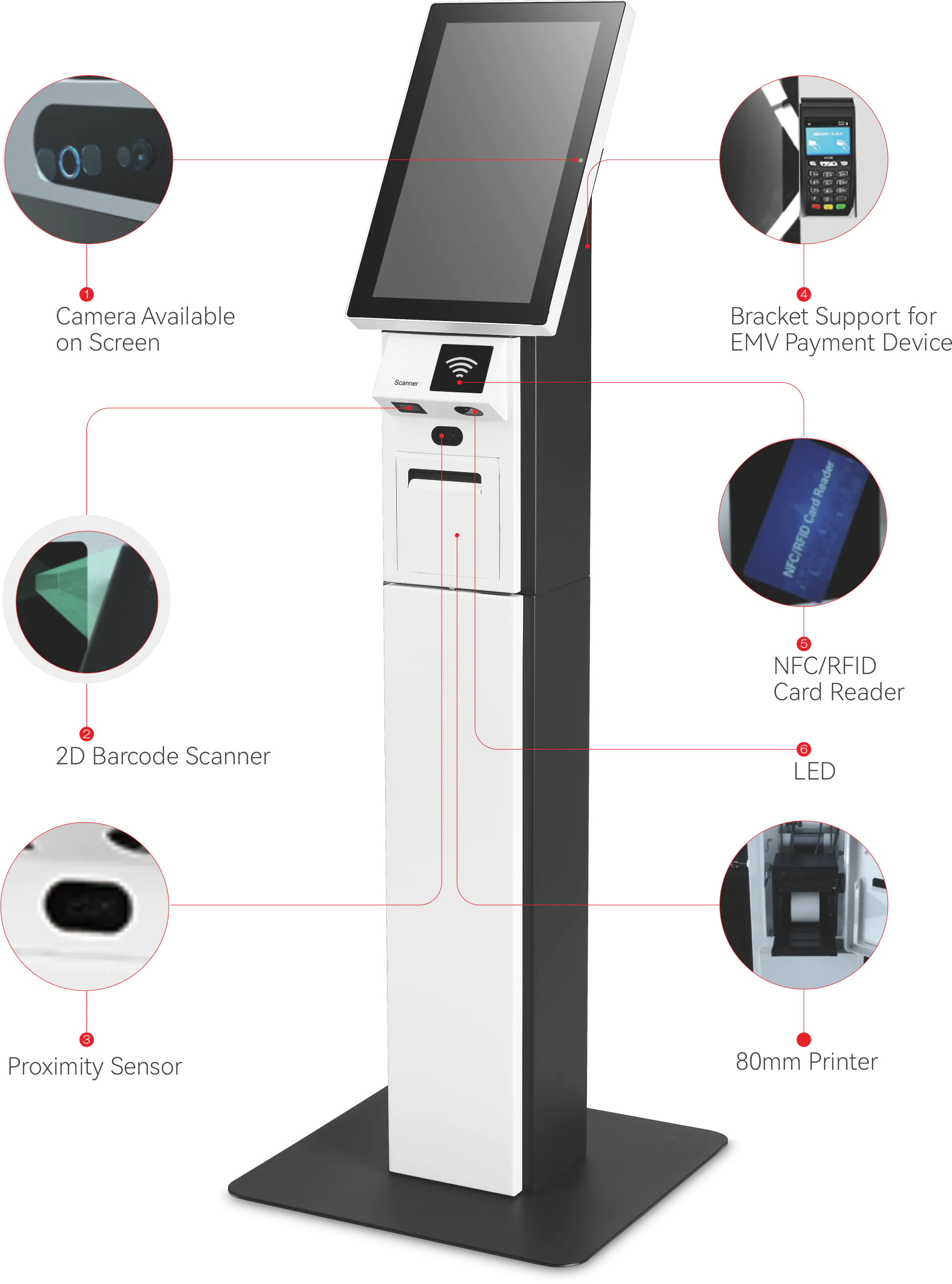 Elanda KONGK Series K10/K20 — 15.6/21.5 Self-Service Kiosk - image 4