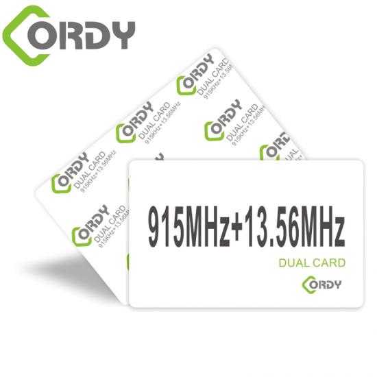 Dual Frequency RFID Card 13.56MHz + 915MHz 1K + Alien Higgs3 - image 2
