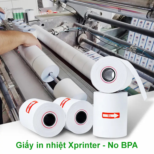 Thermal paper 80mm x 80mm (K80x80) 55m roll 70gsm - image 3