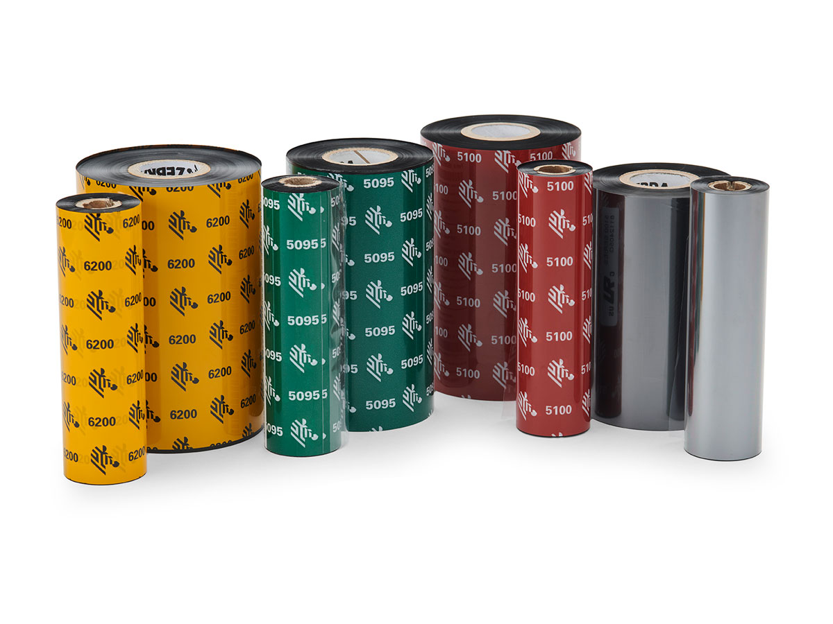 Ribbon mực in nhiệt Zebra: Wax, Wax/Resin, Resin - ảnh 2