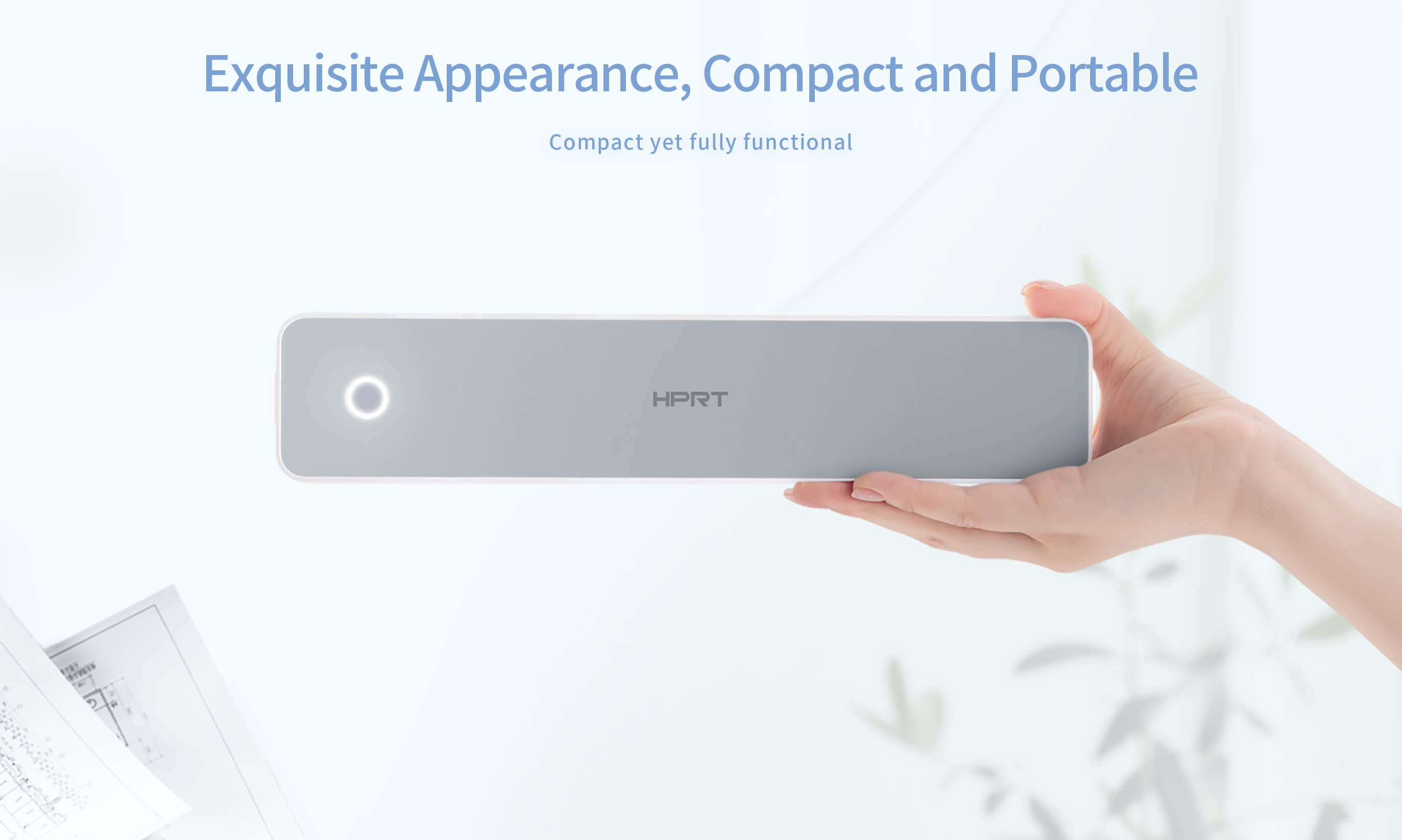 Máy in di động HPRT MT610 / MT610 Pro khổ A4 - ảnh 4