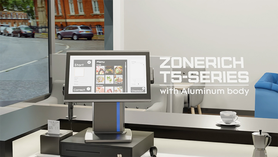 Zonerich ZQ-T5 Series — POS Terminal cảm ứng 15.6 inch, Windows OS, tùy chọn máy - ảnh 1
