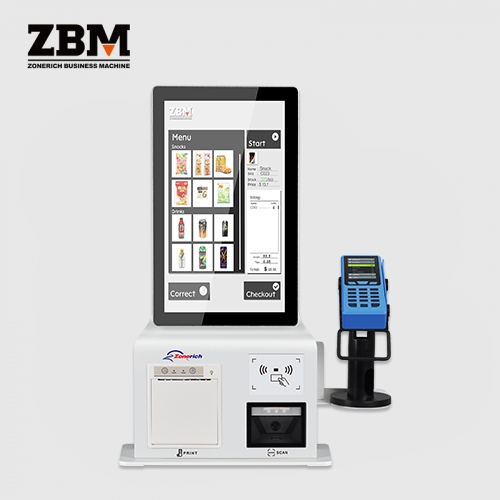 Kiosk tự phục vụ máy POS cảm ứng Zonerich ZQ-DK2200 15.6 inch (Hệ điều hành X86/ - ảnh 1