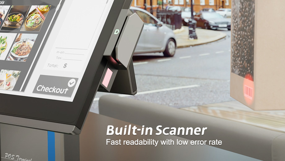 Zonerich ZQ-T5 Series — POS Terminal cảm ứng 15.6 inch, Android OS, tùy chọn máy in tích hợp 3