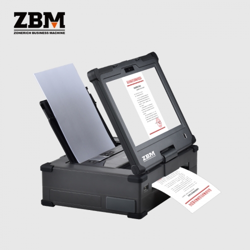 Máy tính công nghiệp chuyên dụng tích hợp máy in màu hợp kim magie Zonerich ZQ-NP1212