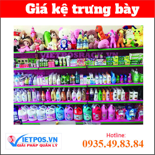 Pink supermarket shelf 2