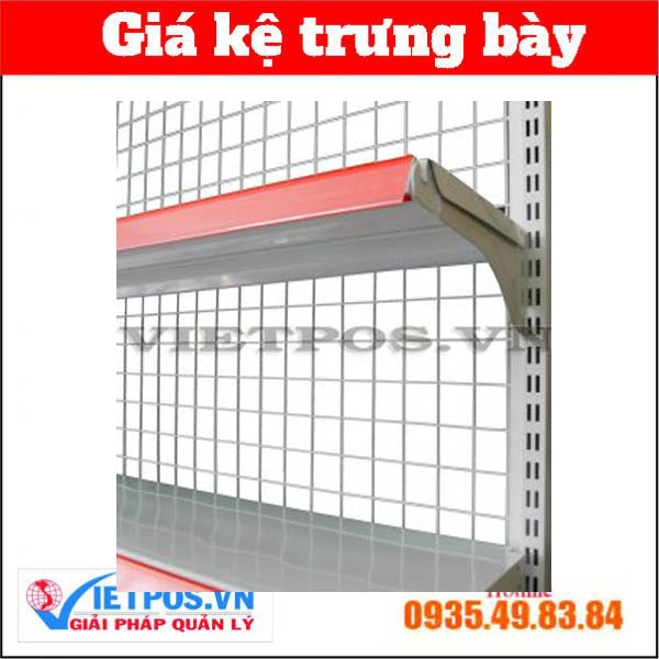 Double-Sided Supermarket Shelf 0.7 x 1.5m 3