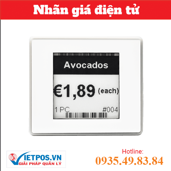 Nhãn giá điện tử PE-152 NFC