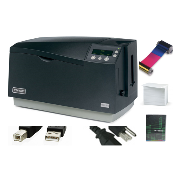 Fargo DTC 550 Plastic Card Printer 2