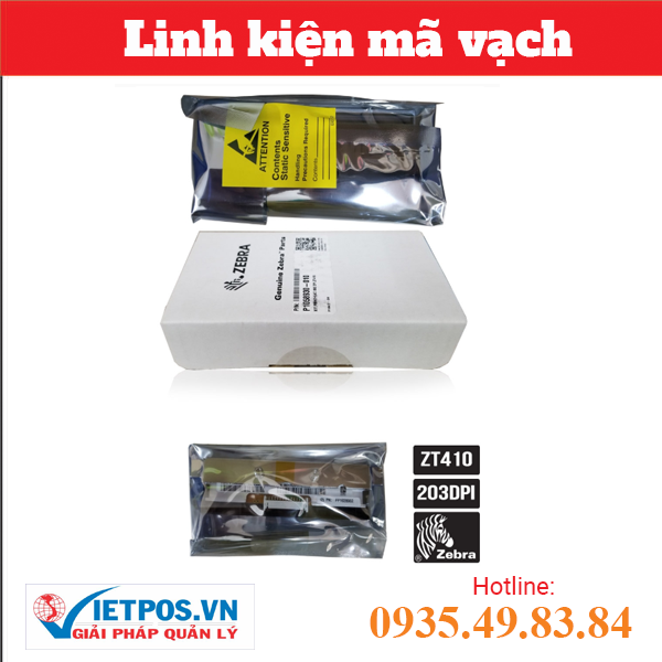 Zebra ZT410 203DPI Barcode Printer Printhead