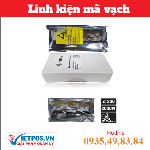 Zebra ZT230 203DPI Barcode Printer Printhead