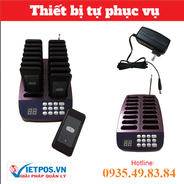 VP1600 Pager Self-Service Device