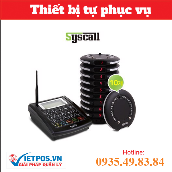 Syscall GP-101R-10 10-Card Self-Service Set