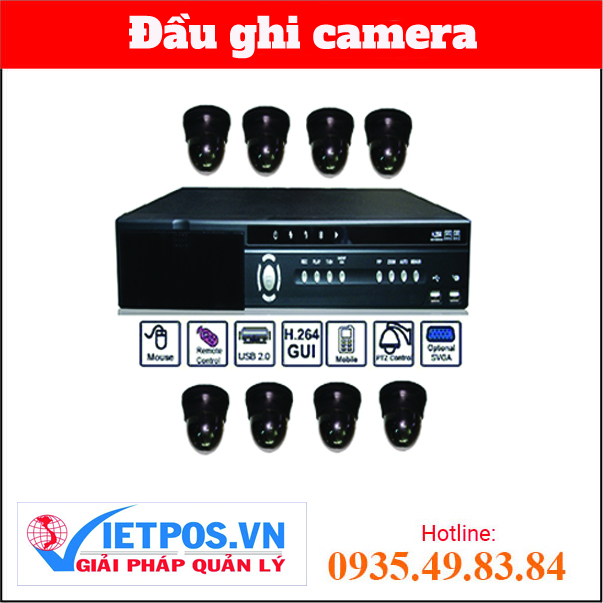 Đầu ghi hình Camera Full Option