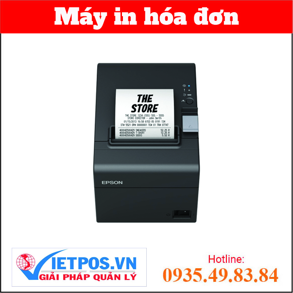 Máy in bill nhiệt Epson TM-T82III ( USB + LAN ) 2