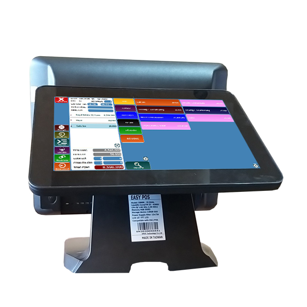 EASY E8100-J1900 Dual Touch POS Machine (2 screens) 3