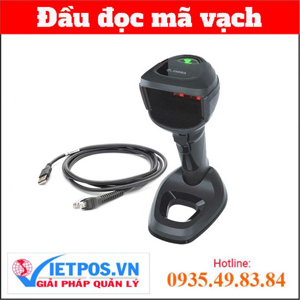 2D Barcode Scanner Zebra DS9908