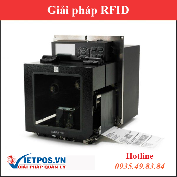 Zebra ZE500R RFID 프린터 4