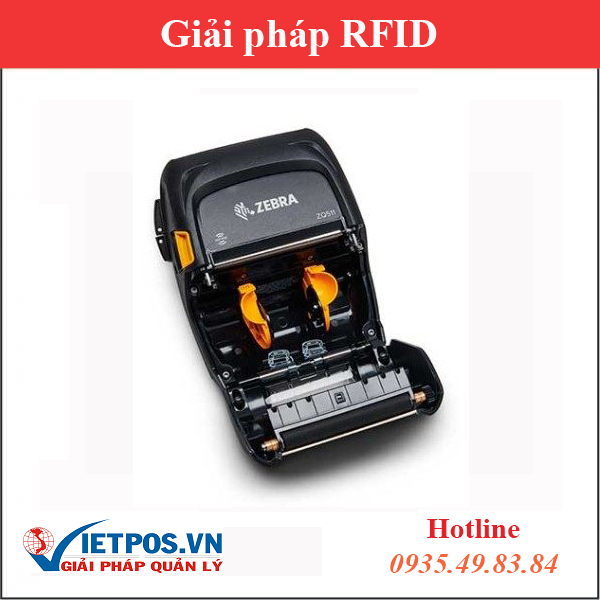Máy in di động RFID Zebra ZQ500 4
